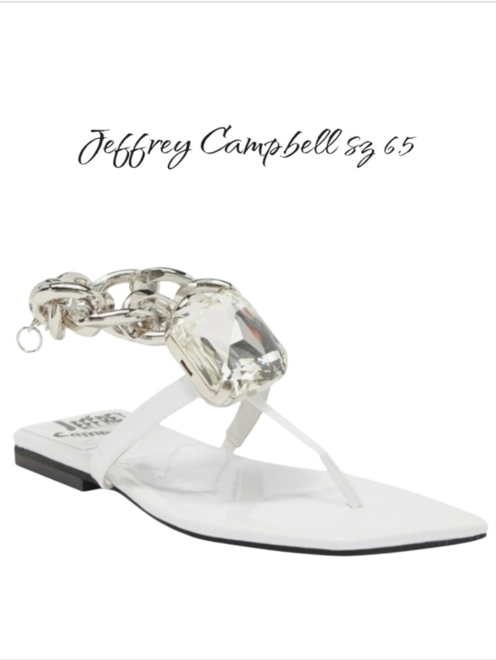 New Jeffrey Campbel Thong Sandals sz 6.5